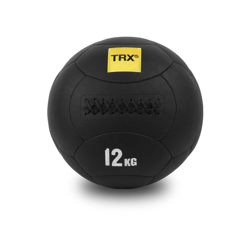 TRX 10in HexGrip Med Ball, 12 kg